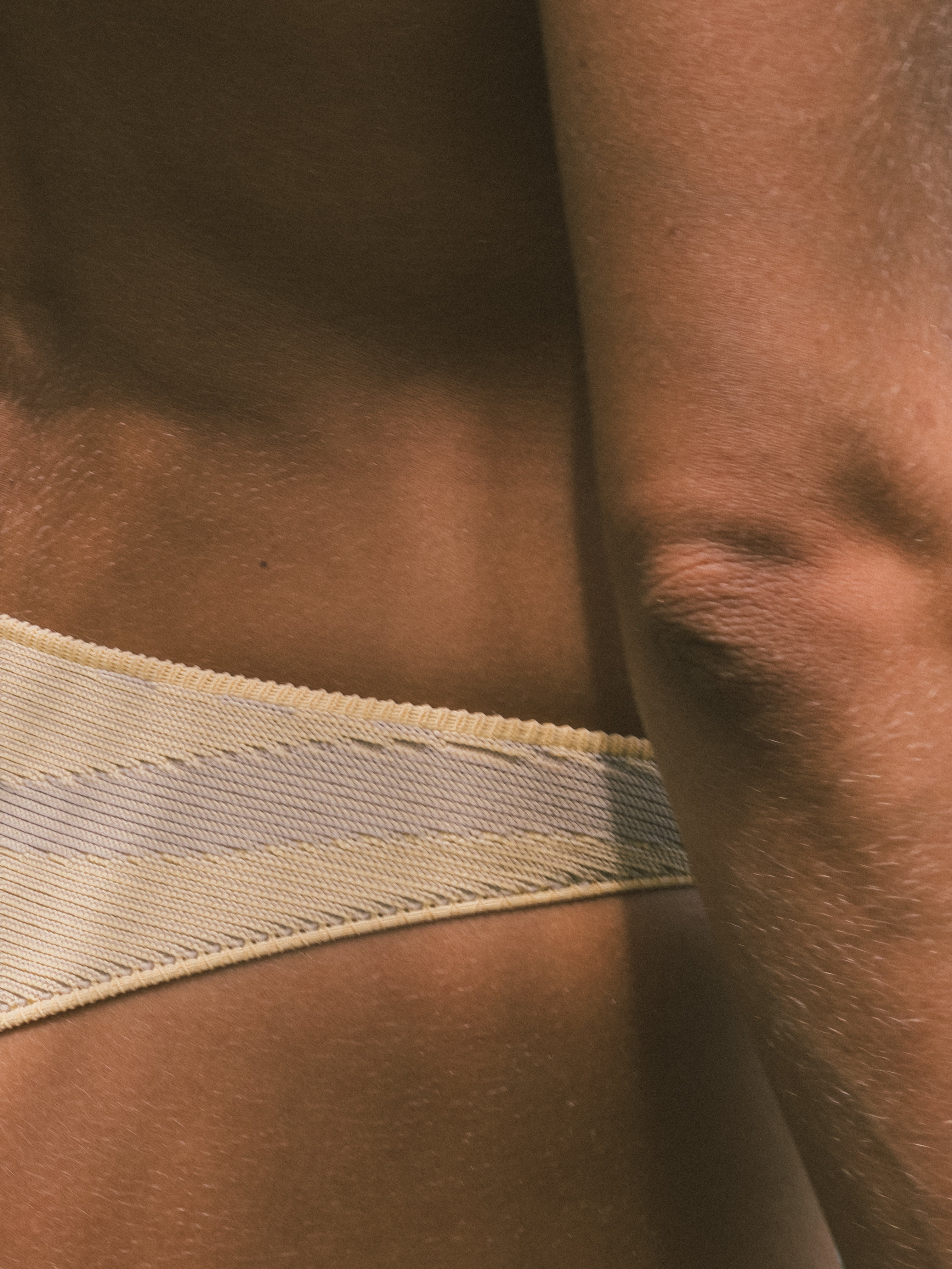 SALE Eldoris Bikini Bottom in Butter + Sand
