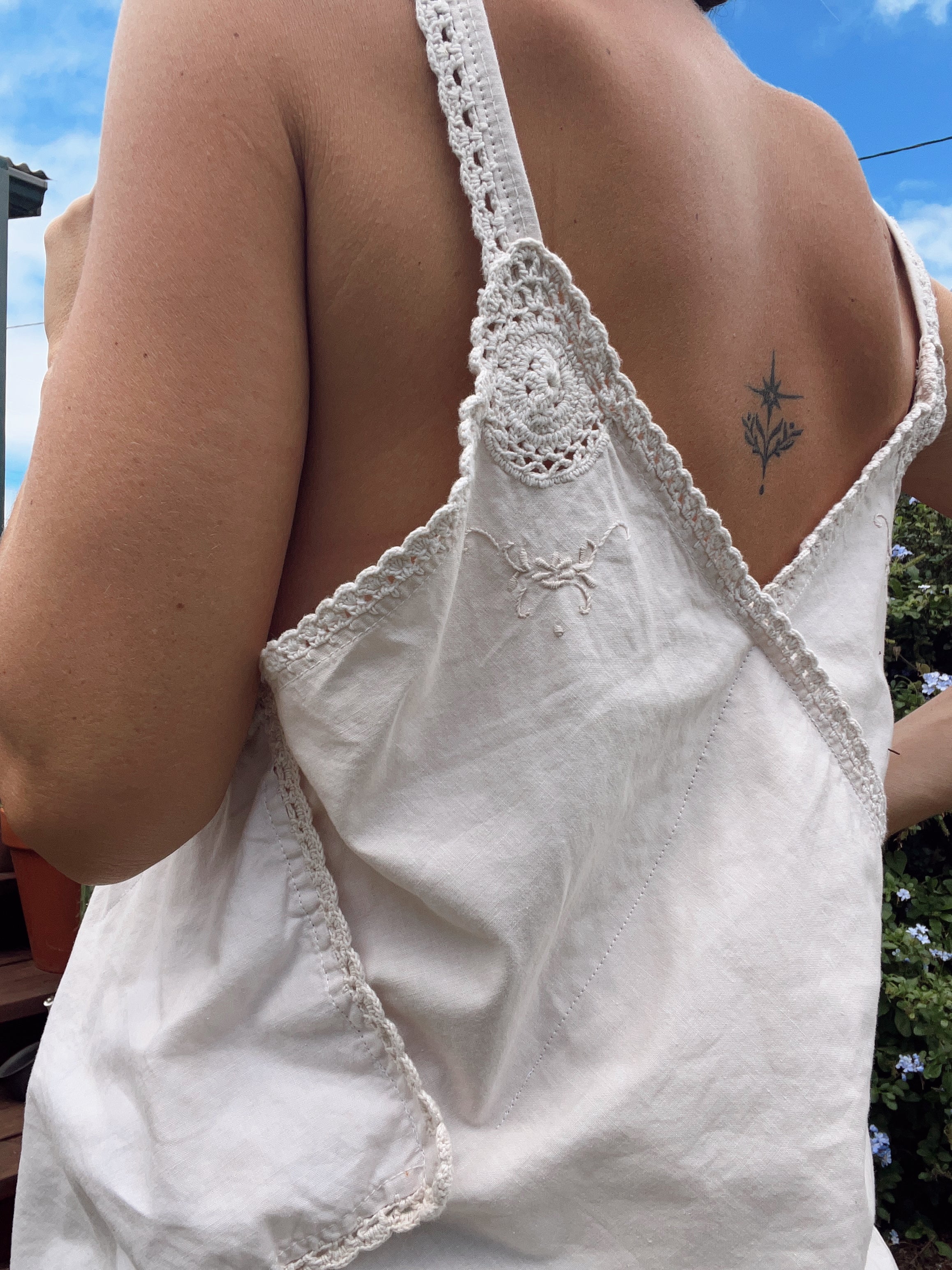 SOLD OUT Crochet Lace Napkin Tank Top