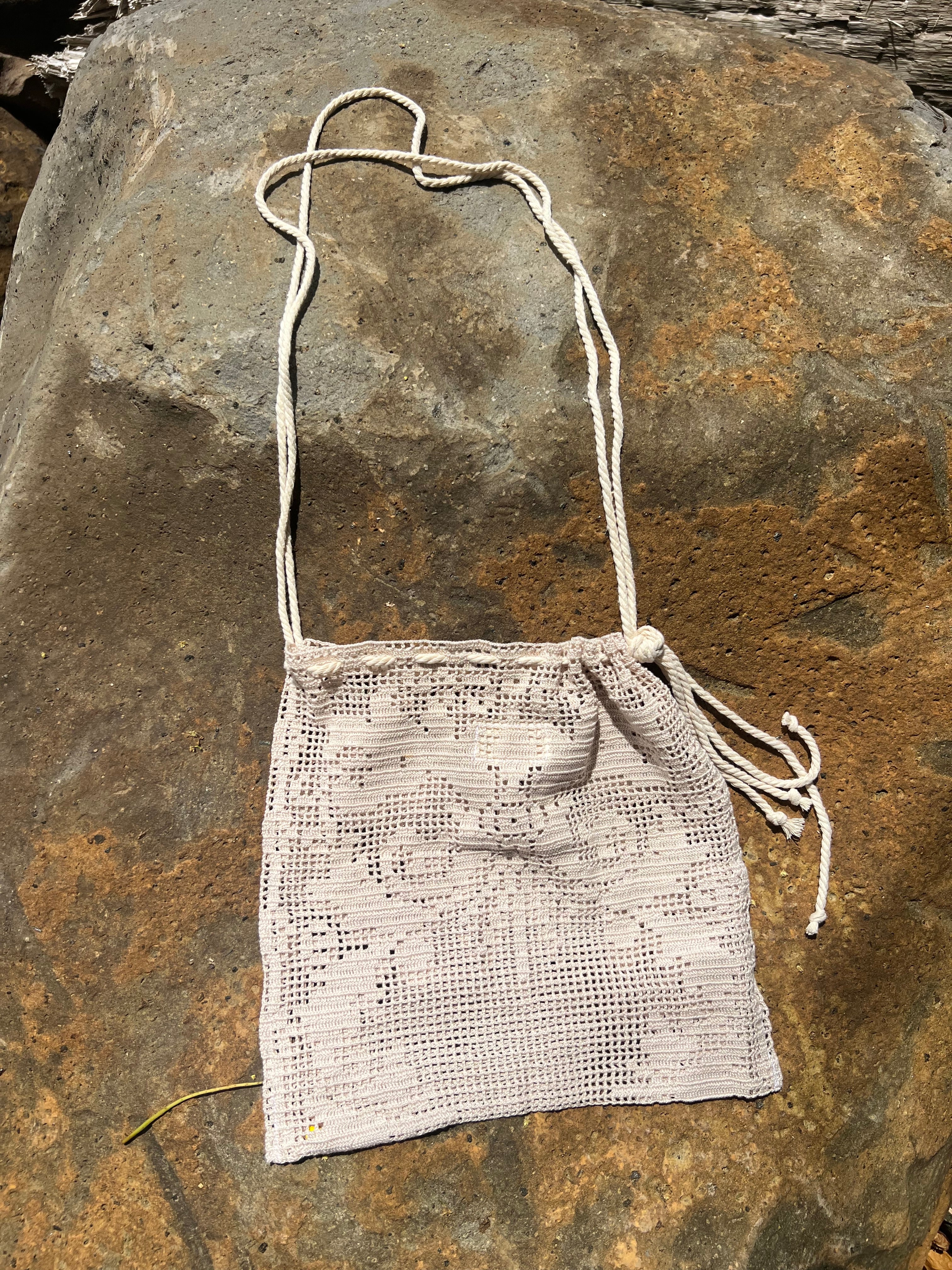 A Crochet Lace Bag