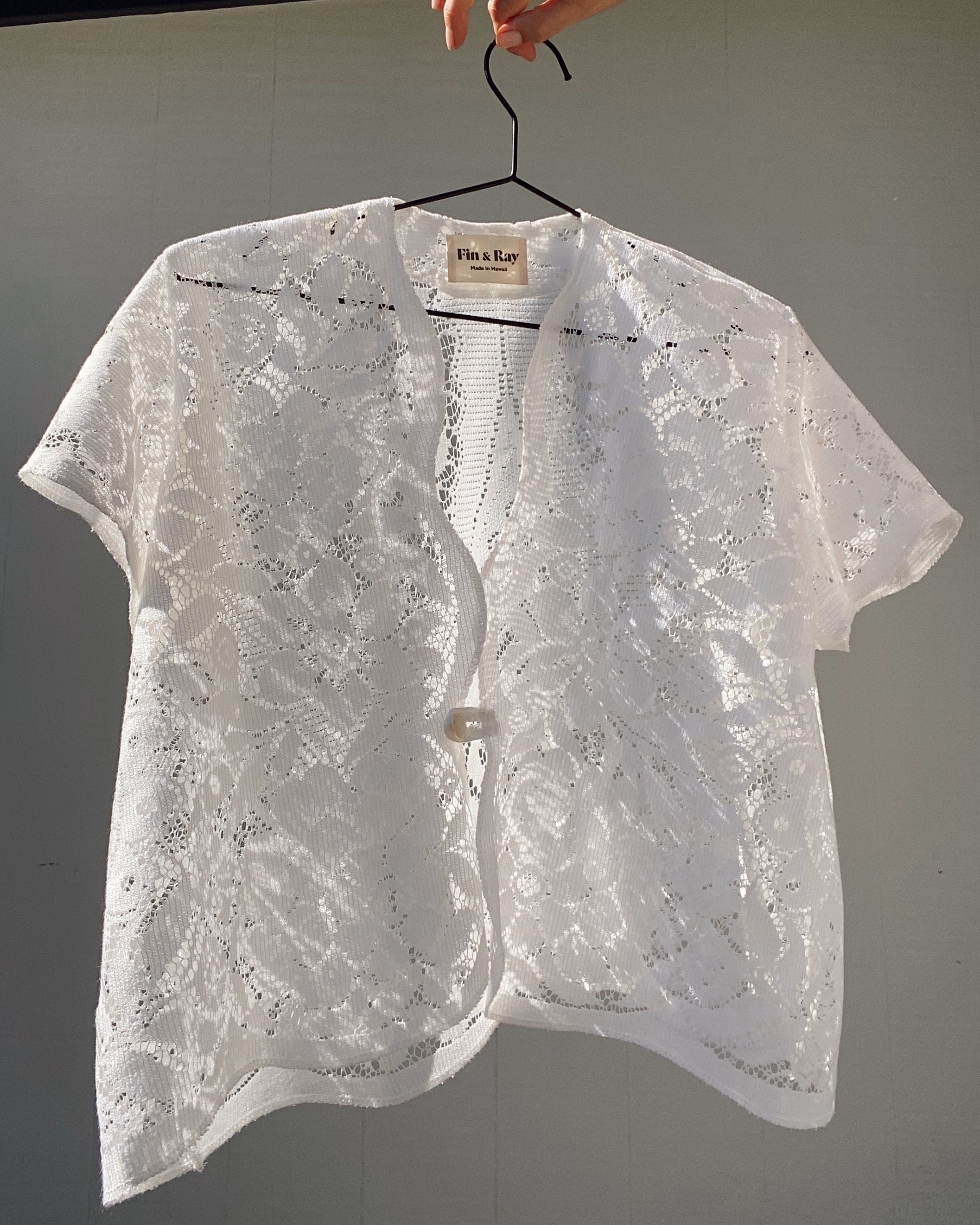 SOLD OUT Scalloped Edge Lace Top