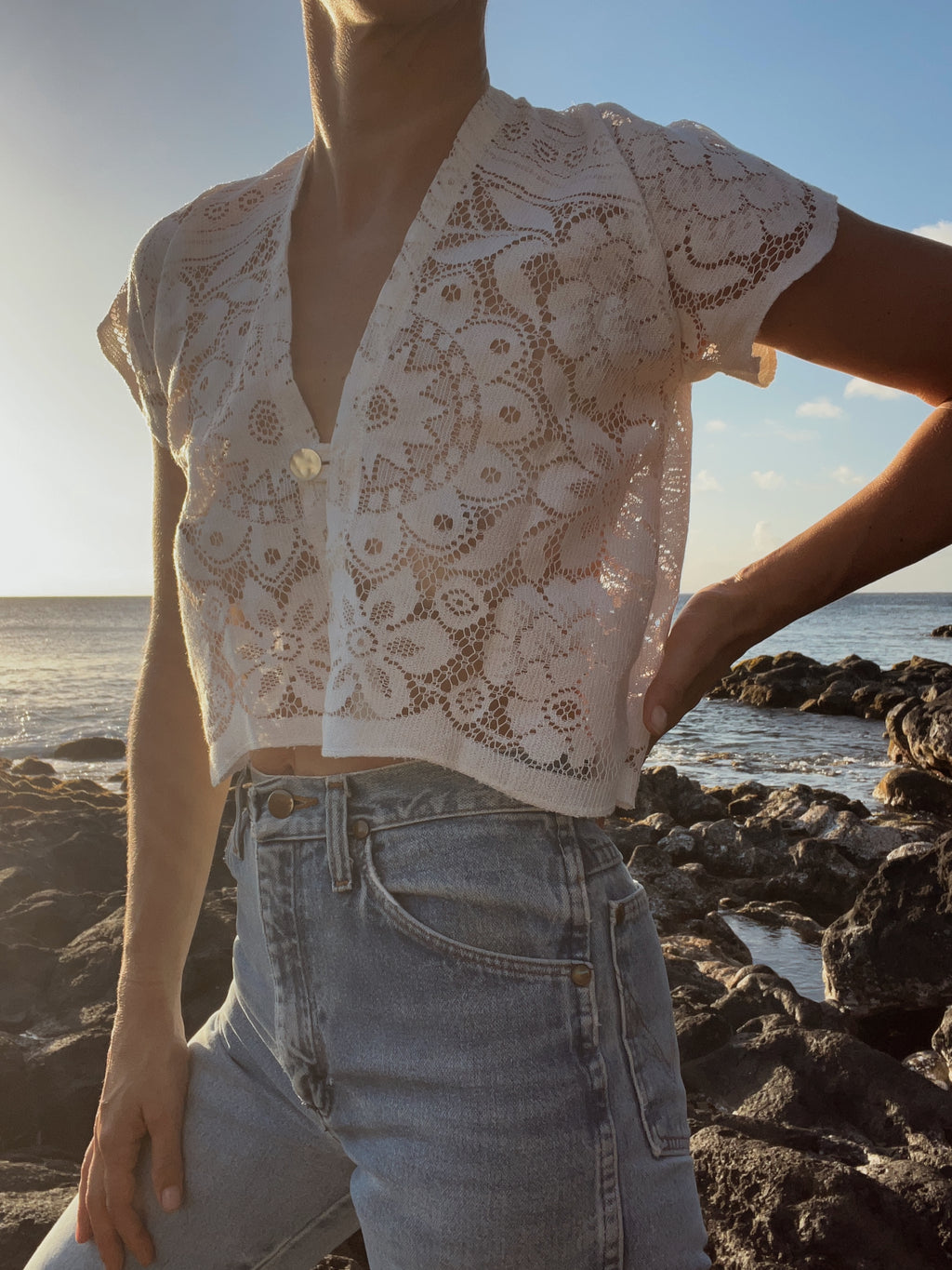 SOLD OUT Lace Top Tablecloth Xtra Small