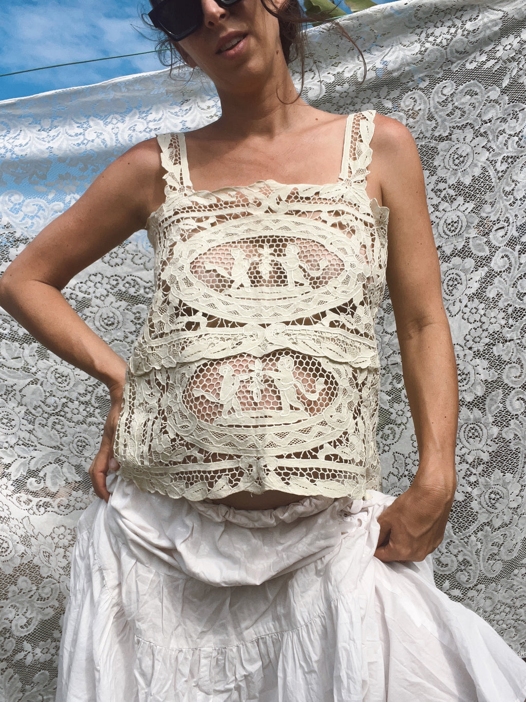 SOLD OUT Whimsical Lace Tank Top