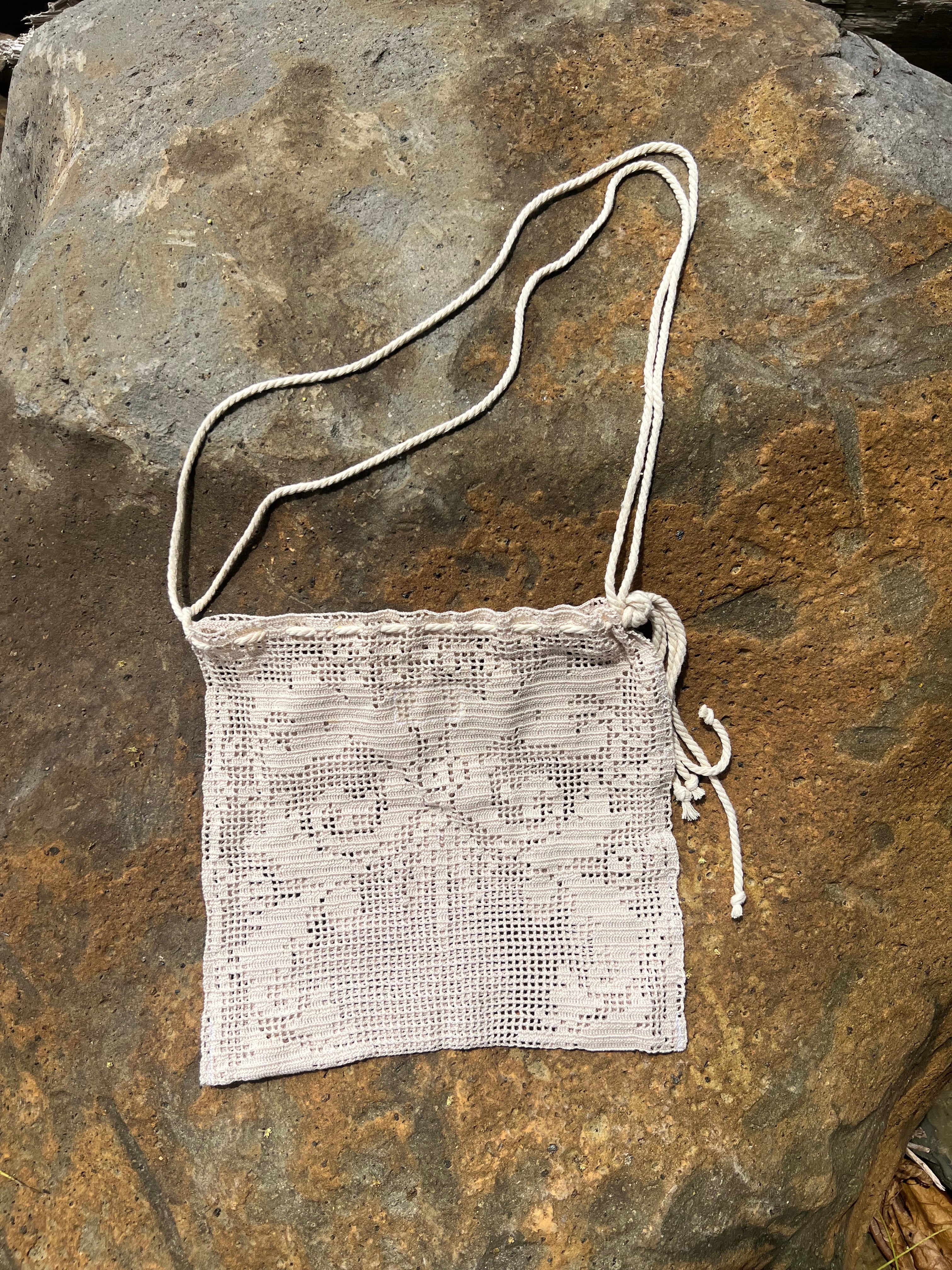 A Crochet Lace Bag