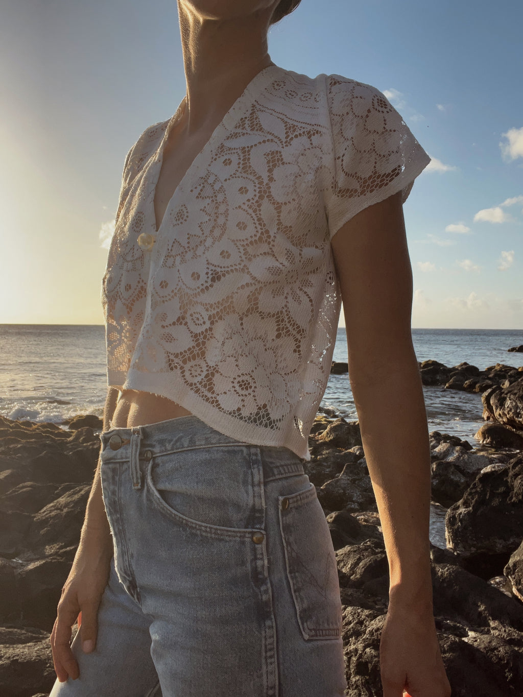 SOLD OUT Lace Top Tablecloth Xtra Small