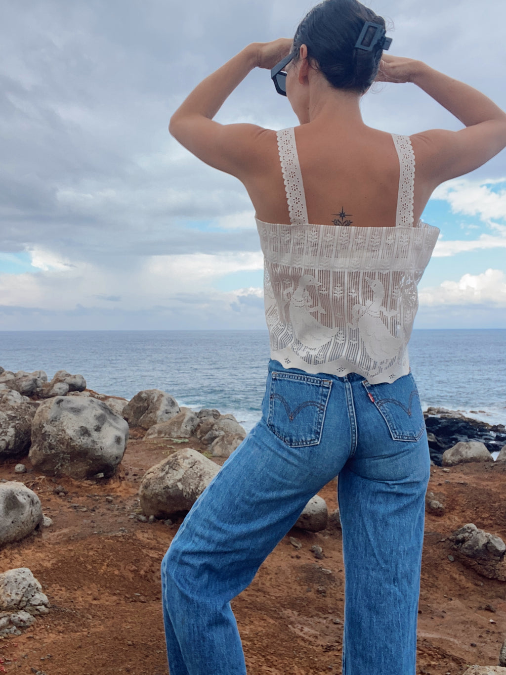 SOLD OUT Duck Lace Tank Top