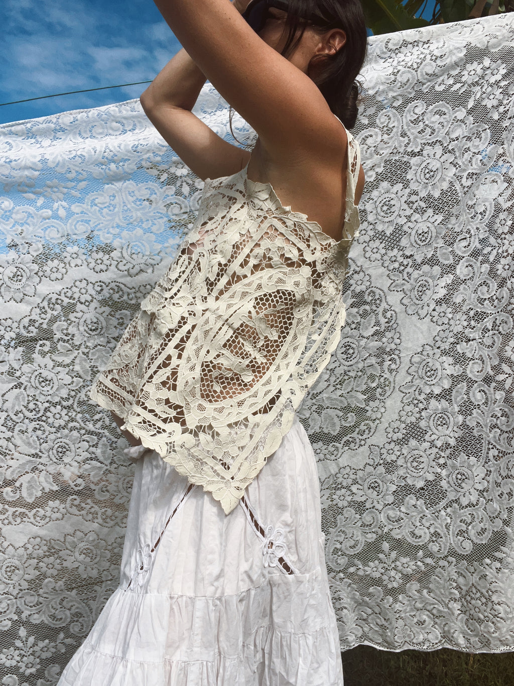 SOLD OUT Whimsical Lace Tank Top