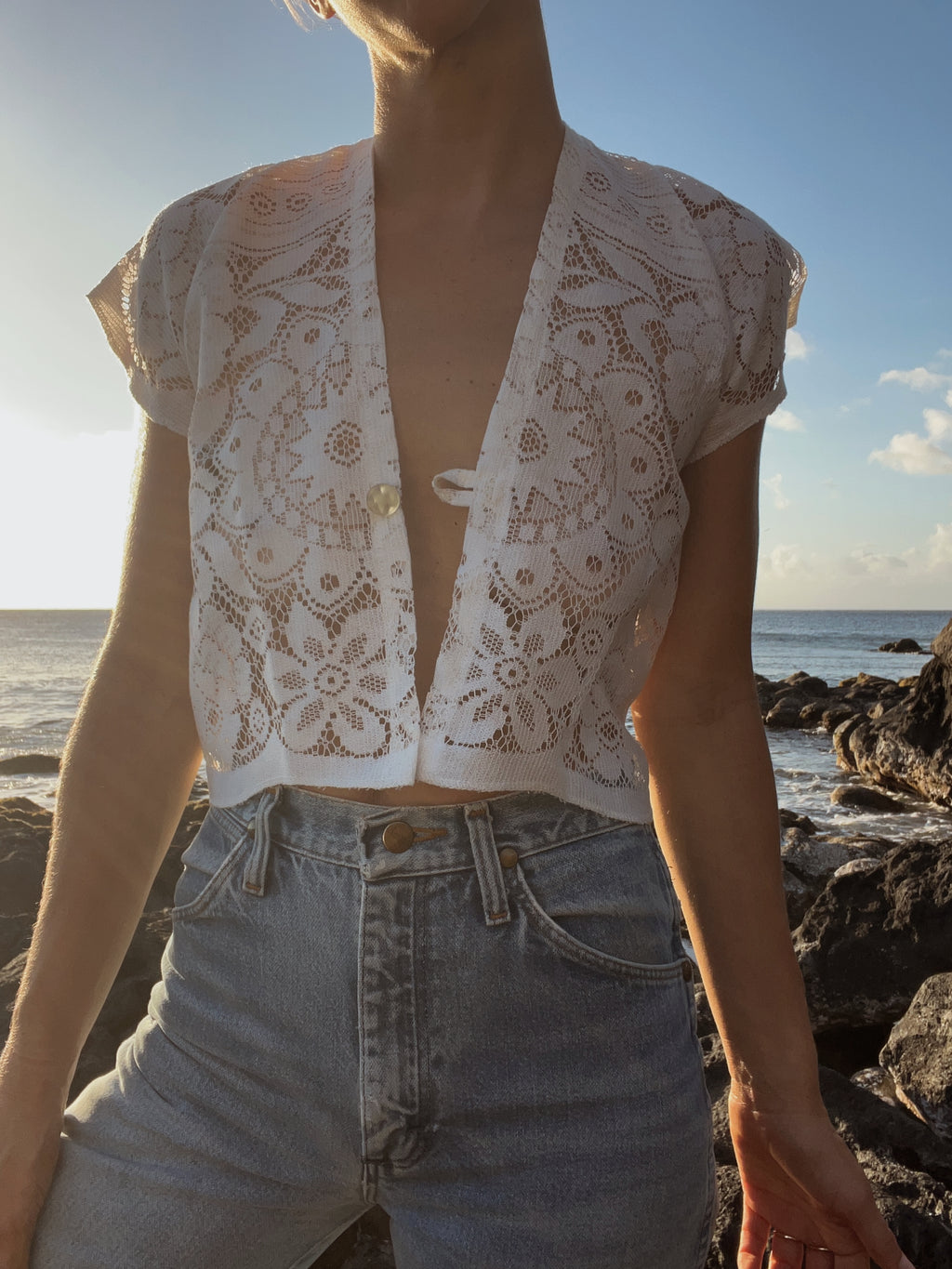 SOLD OUT Lace Top Tablecloth Xtra Small