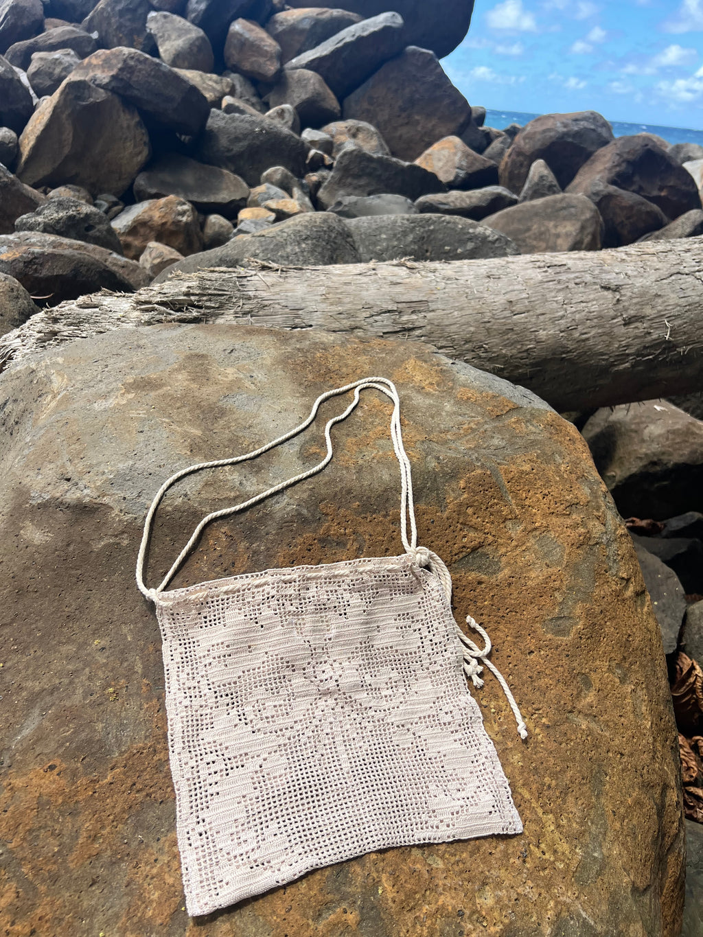 A Crochet Lace Bag
