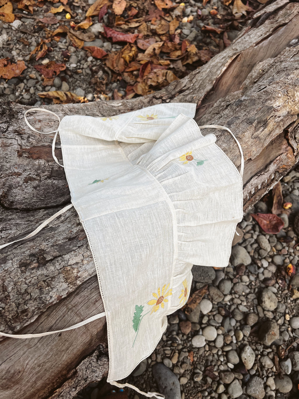 SOLD OUT Sunflower Tie Back Crop Tank Top