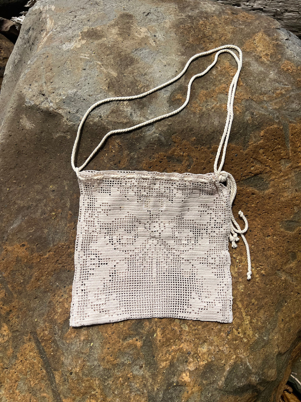 A Crochet Lace Bag