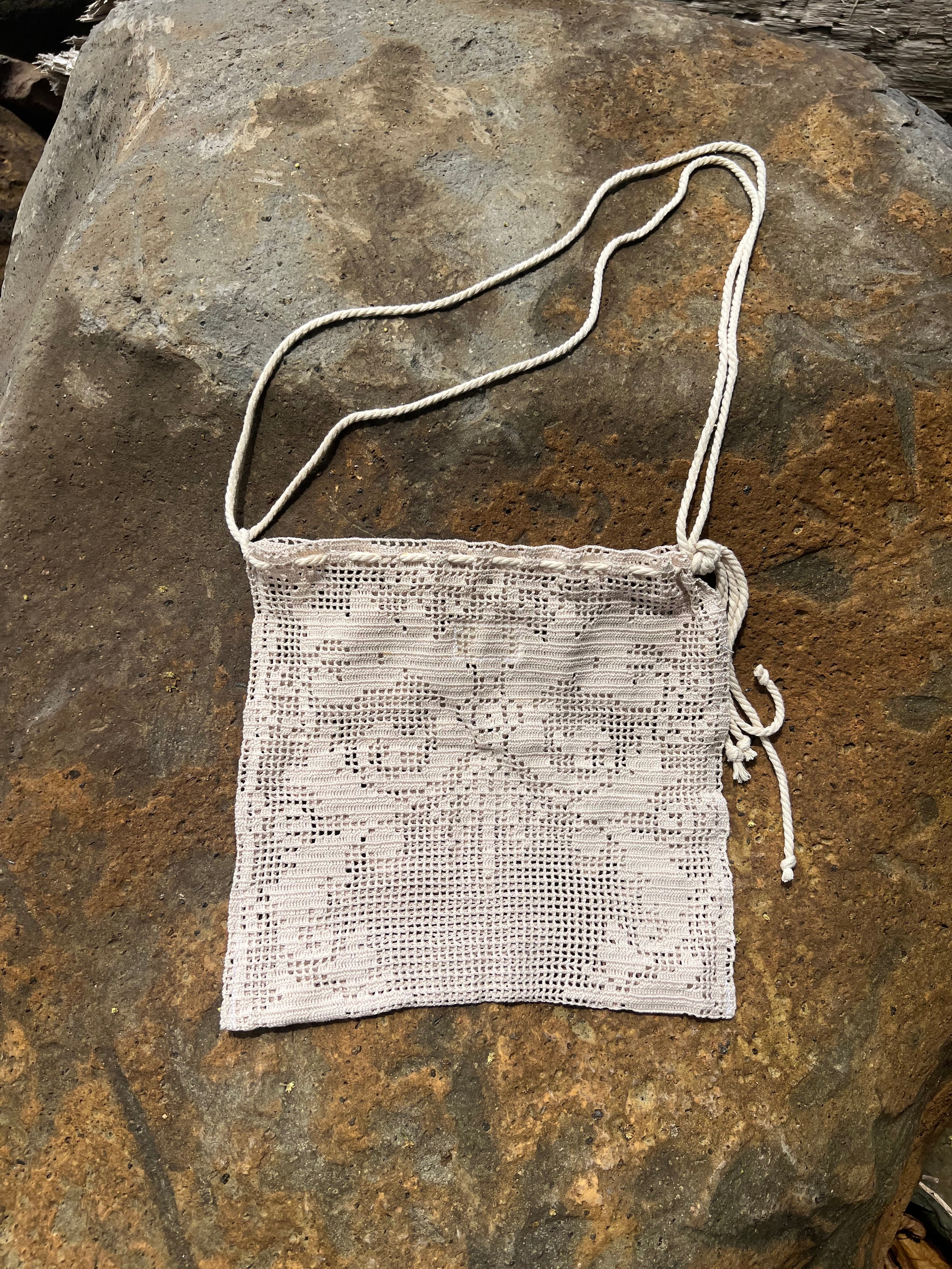 A Crochet Lace Bag