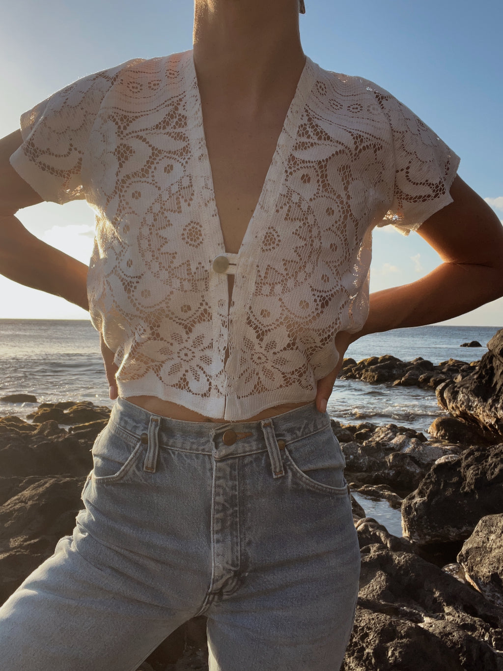 SOLD OUT Lace Top Tablecloth Xtra Small