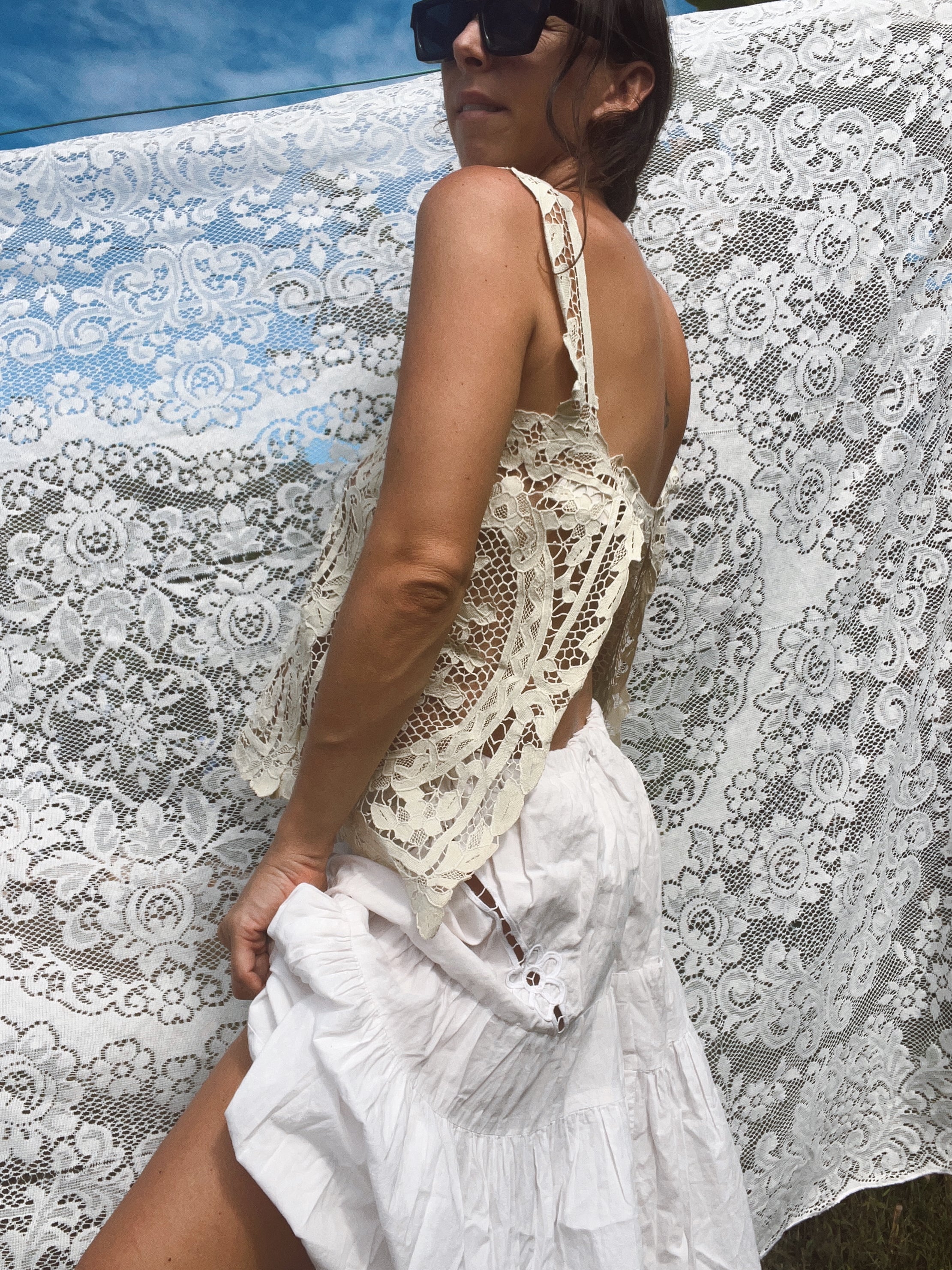 SOLD OUT Whimsical Lace Tank Top