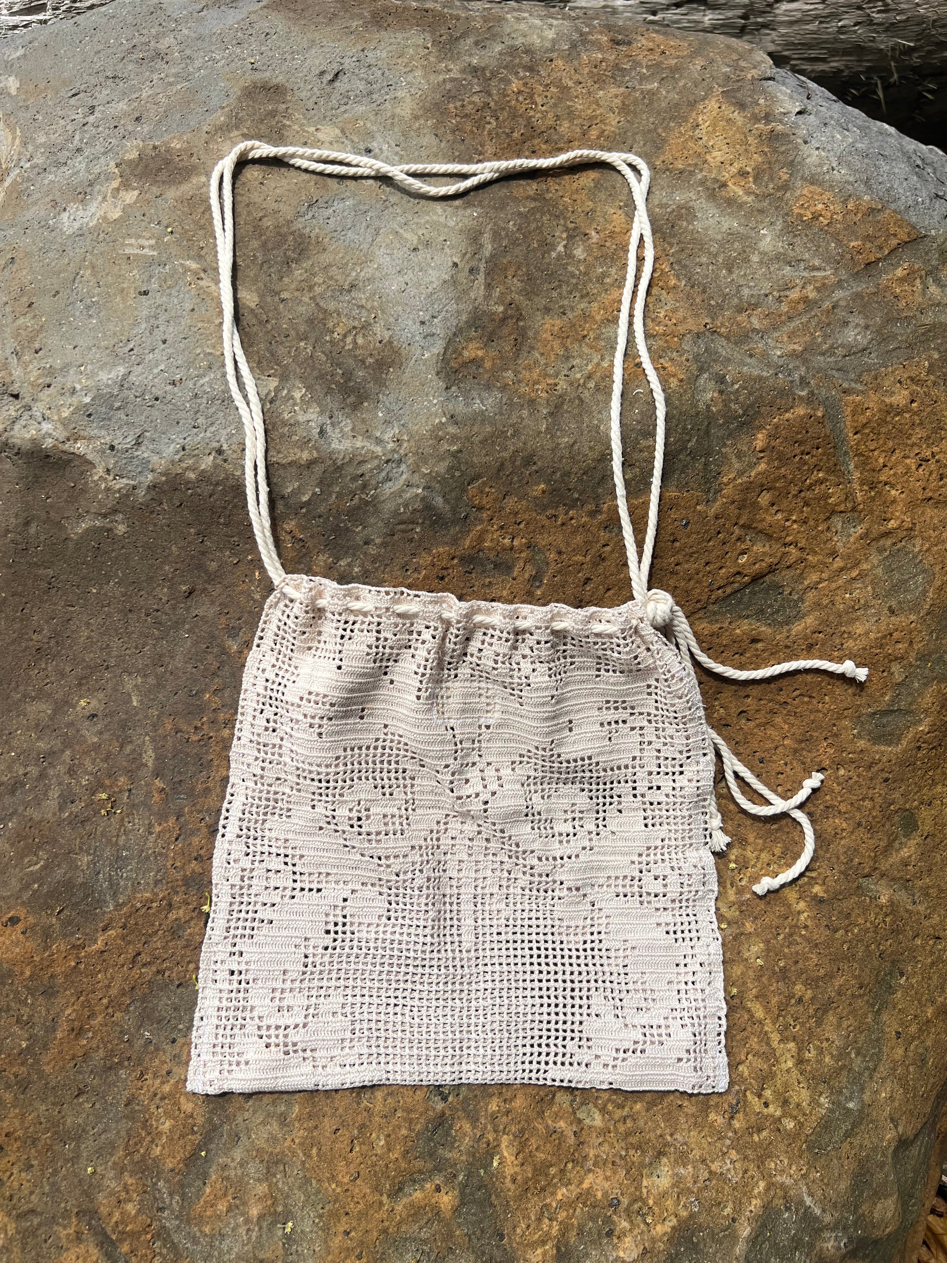 A Crochet Lace Bag