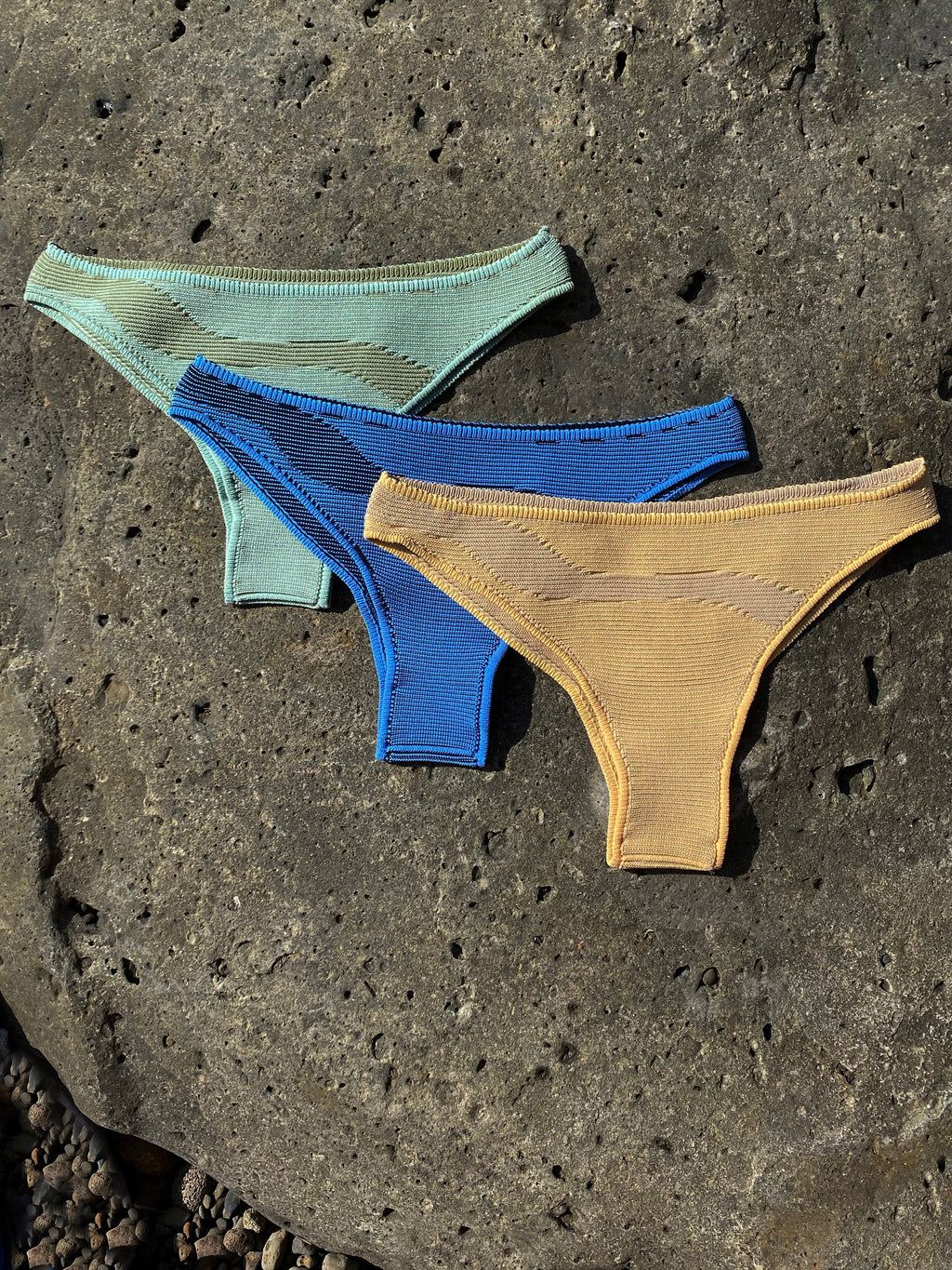 SALE Eldoris Bikini Bottom in Butter + Sand