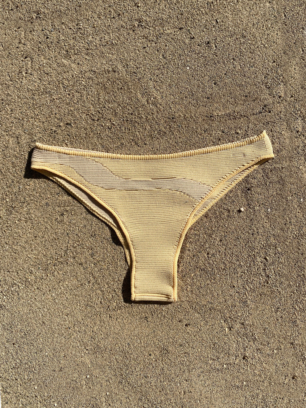 SALE Eldoris Bikini Bottom in Butter + Sand
