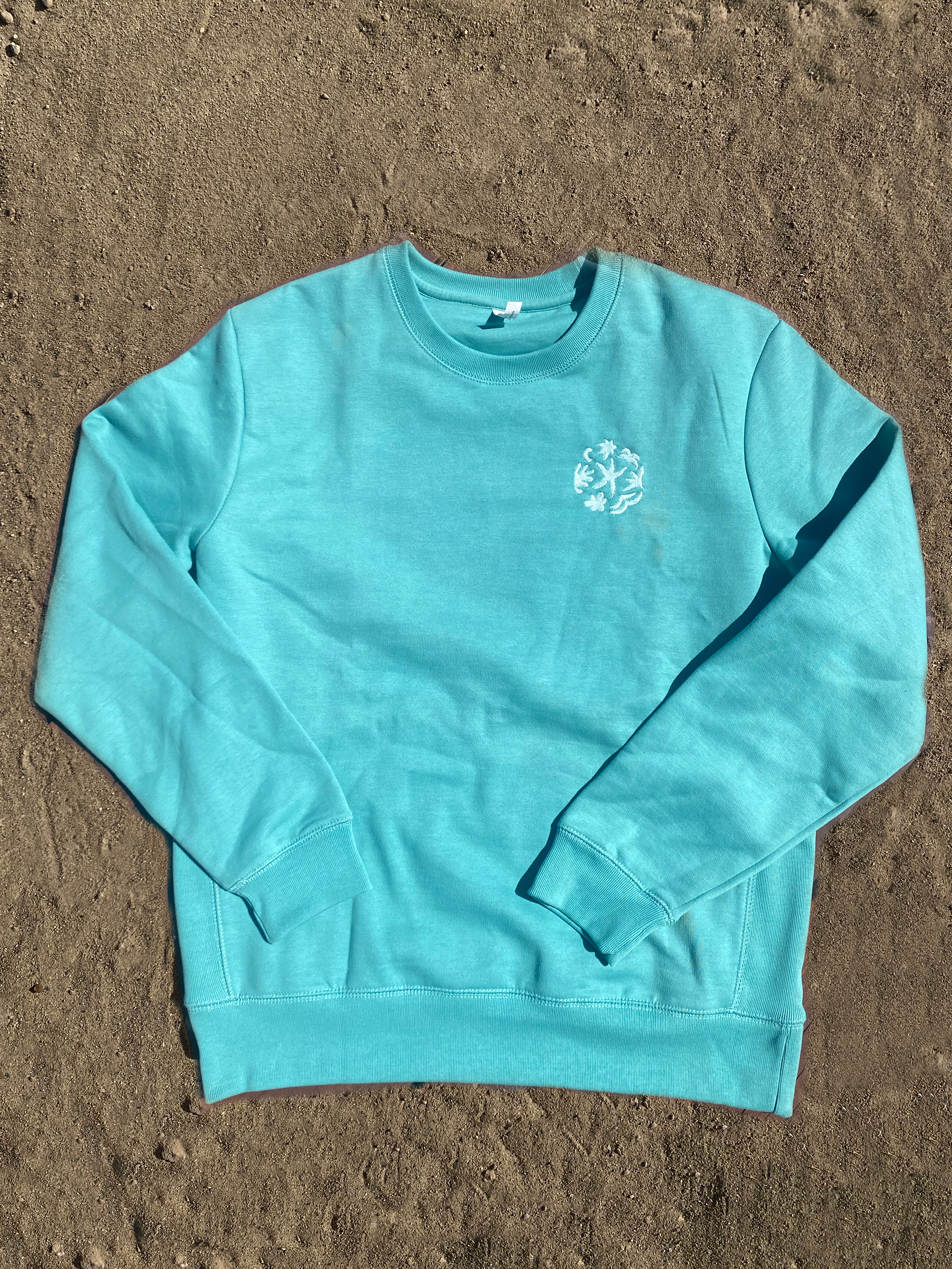 SALE Long sleeve Crew neck fleece