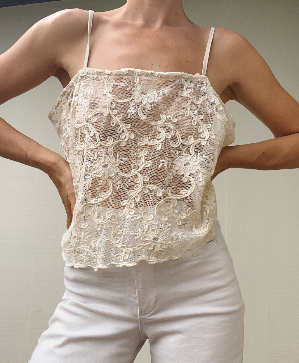 SOLD OUT Floral Lace top